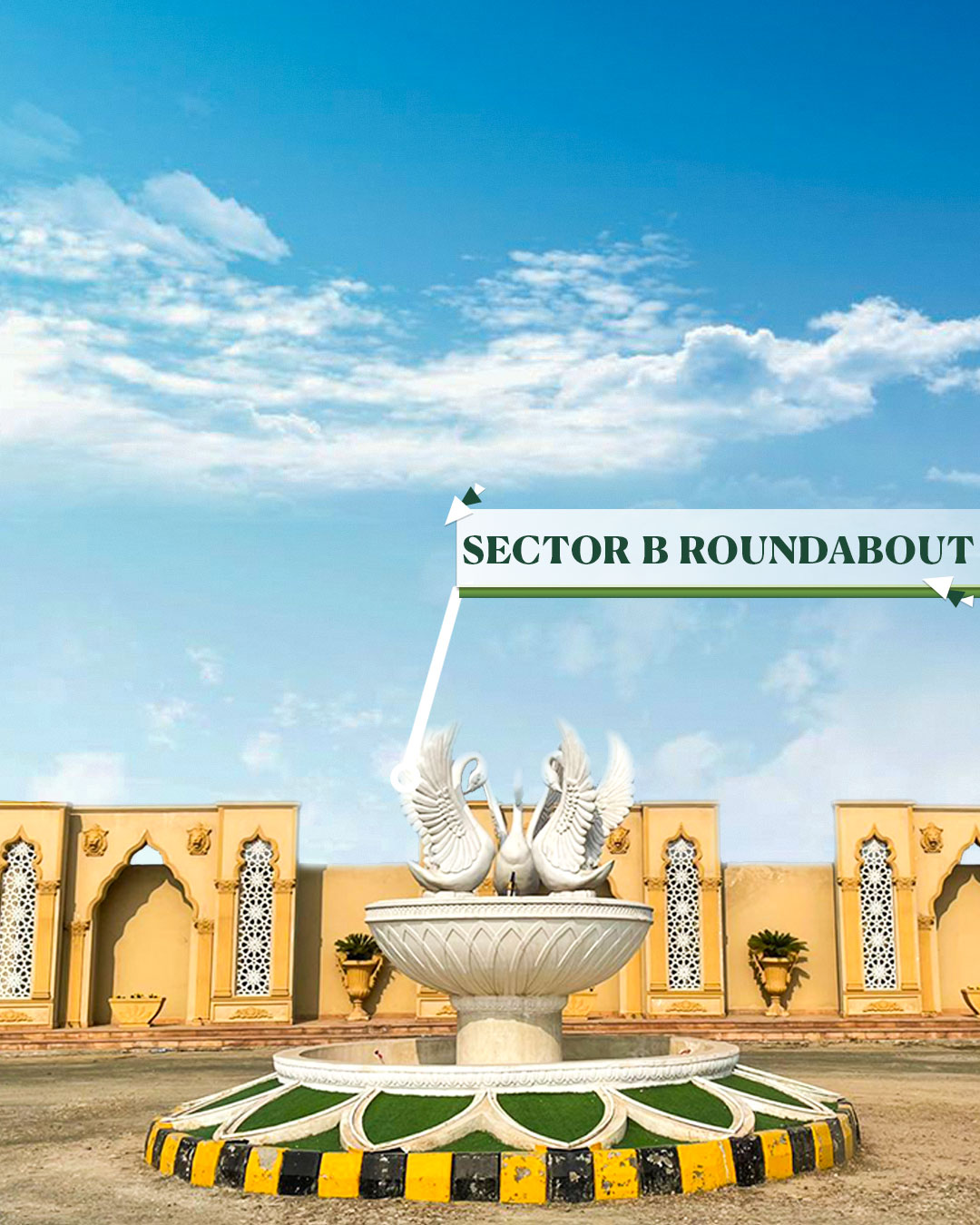 sector-B-round-about